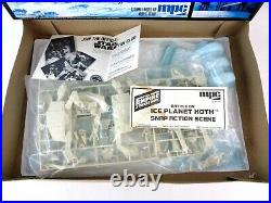 Vintage Star Wars Battle On Ice Planet Hoth MPC Model Kit Sealed Bag 1981 Rare