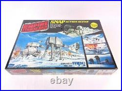 Vintage Star Wars Battle On Ice Planet Hoth MPC Model Kit Sealed Box 1981 Rare