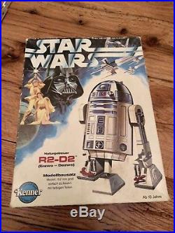 Vintage Star Wars German Deutscher Krieg Der Sterne MIB R2-D2 Modellbausatz Kit