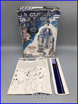 Vintage Star Wars R2D2 Model Kit Meccano French Canadian 1977 Very Rare R2-D2