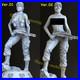 Woman Soldier 3D Print Garage Kit Figure Model Kit Unpainted Unassembled GK