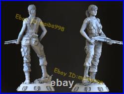 Woman Soldier 3D Print Garage Kit Figure Model Kit Unpainted Unassembled GK