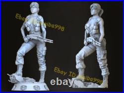 Woman Soldier 3D Print Garage Kit Figure Model Kit Unpainted Unassembled GK