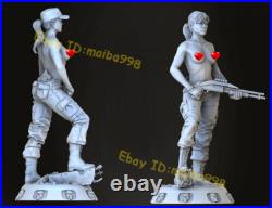Woman Soldier 3D Print Garage Kit Figure Model Kit Unpainted Unassembled GK