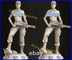 Woman Soldier 3D Print Garage Kit Figure Model Kit Unpainted Unassembled GK