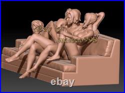 Women NSFW 3D Print Garage Kit Figure Model Kit Unpainted Unassembled gk 1/8 1/6