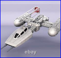 Y-Wing Starfighter 3D Print Garage Kit Figure Model Kit Unpainted Unassembled GK