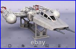Y-wing Starfighter 1/48 3D Print Figure Model Kit Unpainted Unassembled GK