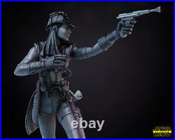 ZAM WESELL Statue Star Wars 3D Bounty Hunter Resin Model Kit