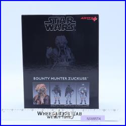 Zuckuss Bounty Hunter Star Wars ArtFX Kotobukiya 1/10 PrePainted Model Kit NEW
